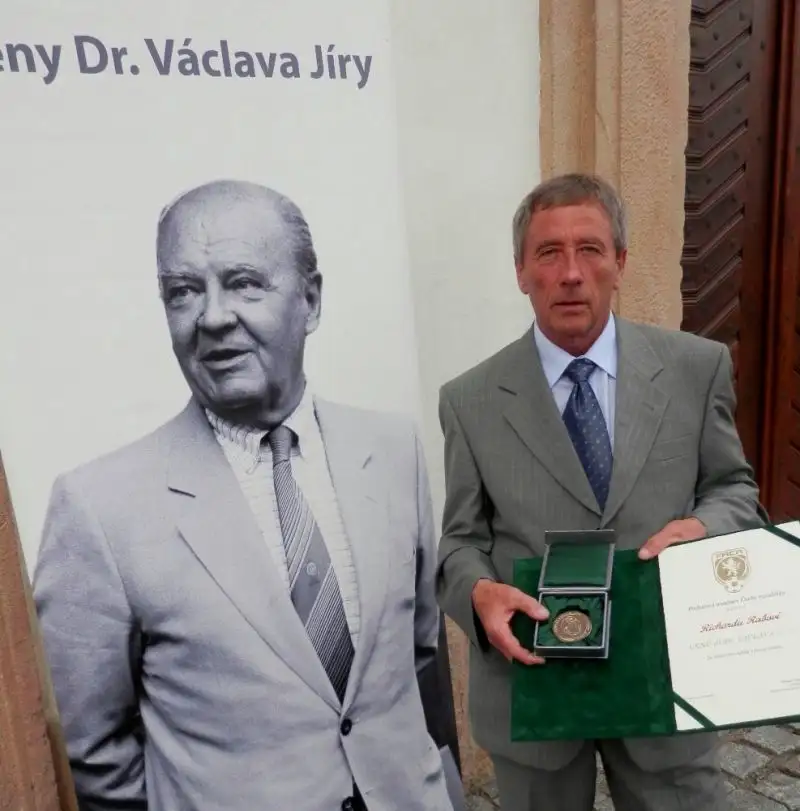 Richard Raba převzal nejvyšší fotbalové ocenění