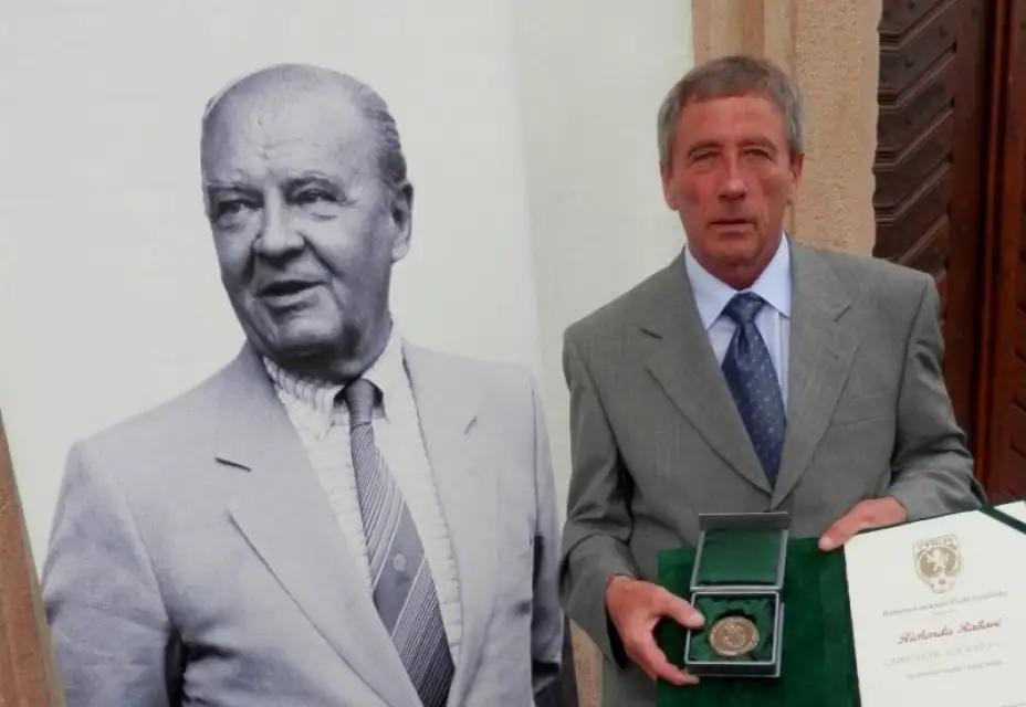 Richard Raba převzal nejvyšší fotbalové ocenění